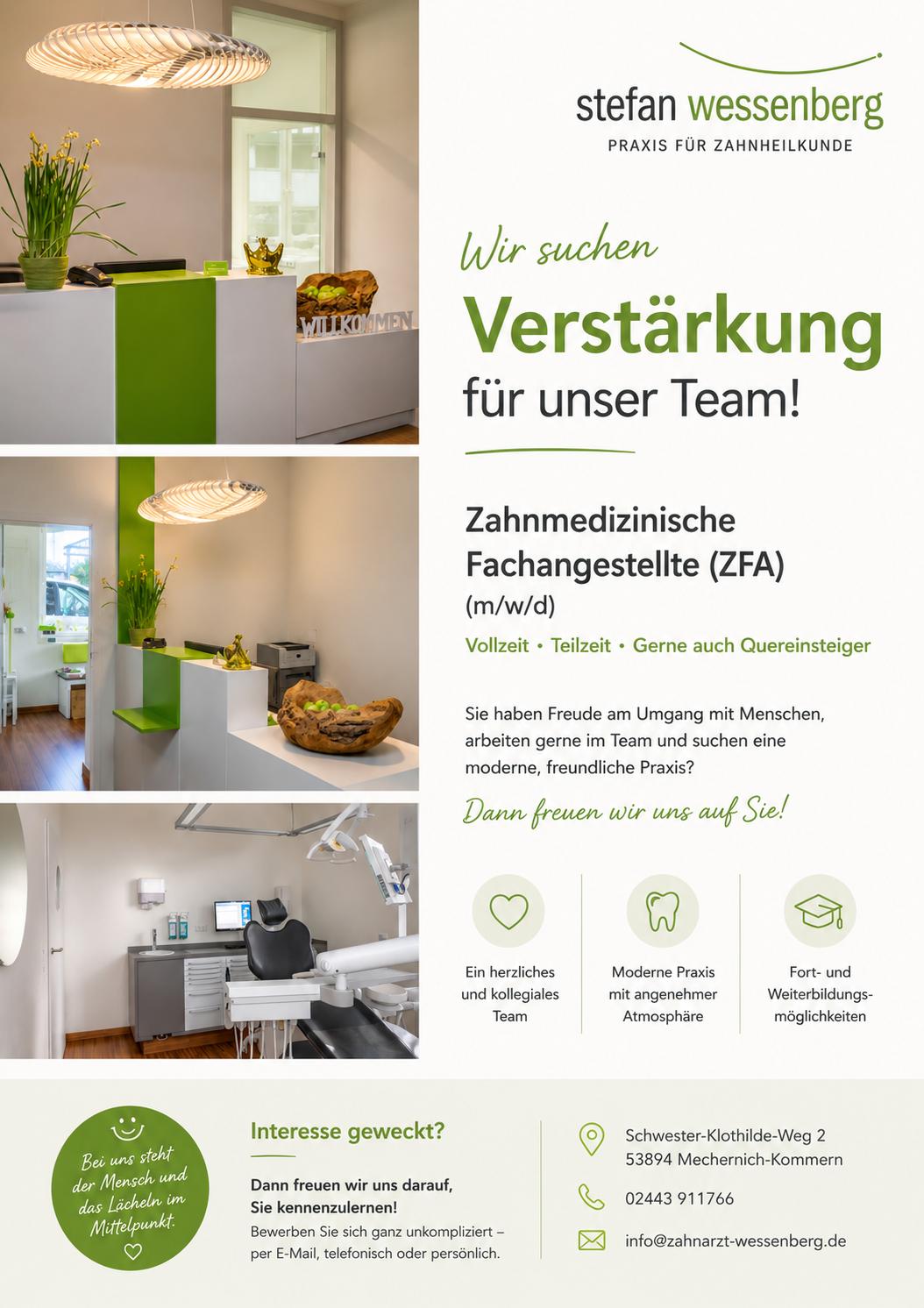 Stellenanzeige Zahnarzt Wessenberg